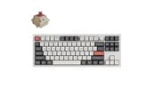 Klawiatura - Keychron Q3 Ultra - Wireless Mechanical Keyboard - Klawiatura gamingowa - bez bloku numerycznego - ANSI - Biały - Q3U-P1
