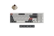 Klawiatura - Keychron Q6 Ultra - keyboard - 100% full size - white Input Device - Klawiatura gamingowa - ANSI - Biały - Q6U-P3