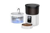 Psy - Rojeco Dozownik karmy Button 3L z dozownikiem wody 2L - RXBTZH-02
