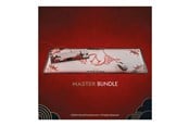 Klawiatura - Lexip x UBISOFT Master Bundle - keyboard mouse and mouse pad set - AZERTY - French - with Assassin's Creed Shadows Standard Edition PC Game Key Input Device - Klawiatura gamingowa - Francja - Biały - UBXLXBOX004