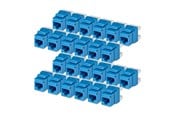 Akcesoria sieciowe - StarTech.com Startech keystone jack - 180° 110 punch down - TAA Compliant - C6KEY110180BL24PK