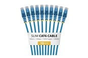 Kabel sieciowy - StarTech.com Startech patch cable - 1 m - blue - Niebieski - N6PAT100CMBLS10PK