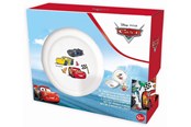 Przybory szkolne - Cars 3-pcs. ceramic dining set -plate/bowl/mug - 188508733-88075