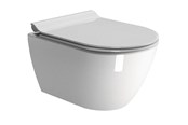 Toalety, siedzenia, bidety i czesci zamienne - GSI Pura Compact wisząca miska 50x36cm - 881611