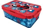 Przybory szkolne - Spider-Man SPIDERMAN Lunch box w/remov. compartm. 21x13 cm - 088808737-74745
