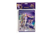 Kreatywne gry - Unicorn Academy Writing Set w/multi-col. pen - 170106128