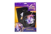 Kreatywne gry - Unicorn Academy Scratch set w/pencil - 170106600