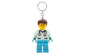Przybory szkolne - LEGO Minifigure Male Nurse brelok do kluczy z lampką LED - 4006036-KE194H