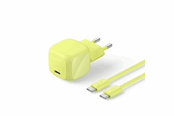 Telefon - Adapter i Ladowarka - Belkin BoostCharge 30W USB PD Wall Charger w/ PPS (Incl. 2m USB-C - USB-C Cable) - Citrus - WCA008kq2MGR-B6