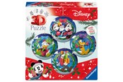 Puzzle - Ravensburger 3D Puzzle-Ball 4 szt. bombki bożonarodzeniowe Disney w jednym pudełku Puzzle 3D - 12008088