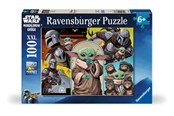 Puzzle - Ravensburger The Mandalorian & Grogu 100 elementów - 12004383