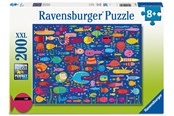 Puzzle - Ravensburger Zabawni rybi przyjaciele 200p - 12004305