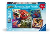 Puzzle - Ravensburger Marvel Spider Man 3x puzzle 49 elementów - 12004115