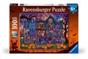 Puzzle - Ravensburger Monster House Party 100 elementów - 12004070