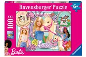 Puzzle - Ravensburger Barbie 100 elementów - 12004028
