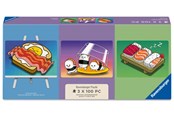 Puzzle - Ravensburger Kawaii Breakfast, Lunch & Dinner 100 elementów 3x100 elementów - 12002047