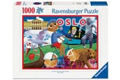 Puzzle - Ravensburger Turysta,Olso 1000 elementów - EMBARGO for SM - 12002018