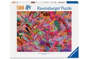 Puzzle - Ravensburger Ryby w fuksji 500p - 12001844