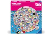 Puzzle - Ravensburger Hello Kitty Okrągłe 500p - 12001391