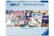 Puzzle - Ravensburger Vintage plakaty narciarskie 1000p - 12001389