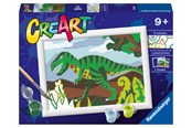 Kreatywne gry - Ravensburger CreArt Wędrujący dinozaur - 11223620