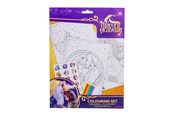 Przybory szkolne - Unicorn Academy Coloring set w/6 col. pencils - 170106853