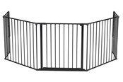 Akcesoria dla niemowląt - BabyDan Pet Flex XXL hundegitter hvid 278-350 cm - 501011