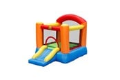 Zabawki na zewnatrz - HappyHop Hoppeborg med rutsjebane happyHop - 805-992