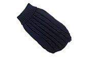 Psy - Dogman Dzianinowy sweter dla psa Gina czarny 40cm - 759052