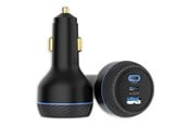 Telefon - Adapter i Ładowarka - Insmat car power adapter - 100 + 30 W - USB 2 x USB-C - 130 watt - 520-9130