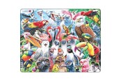 Puzzle - Larsen Puzzles Happy Birds Jigsaw Puzzle – 115 pieces Maxi (36.5 x 28.5 cm) Podłoga - CZ5