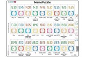 Puzzle - Larsen Puzzles "Learn to Tell Time" Puzzle – 54 pieces Maxi (36.5 x 28.5 cm) Podłoga - GP5