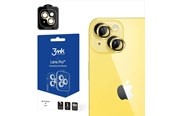 Telefon - szklo ochronne - 3mk Lens Protection Pro Camera Cover for iPhone 14 - Yellow - 5903108519311