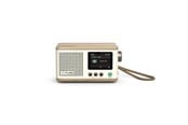 Radio DAB i budzik - PURE Classic Mini - DAB+/FM - Bawełna biała/dąb - 253799
