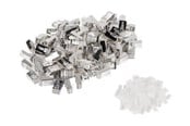 Kabel sieciowy - Lanberg network connector - Srebrny - PLS-6000