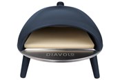 Grill i akcesoria grillowe - Delivita Diavolo Gas-Fired Pizza Oven Navy - DEL-3002