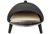 Grill i akcesoria grillowe - Delivita Diavolo Gas-Fired Pizza Oven Black - DEL-3003