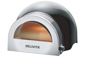 Grill i akcesoria grillowe - Delivita Flow Dual-Fuel Pizza Oven Very Black - DEL-5001