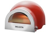 Grill i akcesoria grillowe - Delivita Flow Dual-Fuel Pizza Oven Chilli Red - DEL-5003