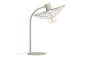 Lampy - EGLO ARROTURAS LAMPA STOŁOWA H450 E27 PIASKOWA - 903134