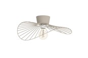Lampy - EGLO ARROTURAS lampa sufitowa L560 E27 piaskowy - 903133