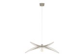 Lampy - EGLO ARROTURAS lampa wisząca L800 E27 piaskowy - 903132