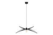 Lampy - EGLO ARROTURAS lampa wisząca L800 E27 czarny - 903122