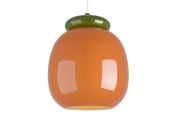 Lampy - EGLO BERARDELLI lampa wisząca Ø:230 pomarańczowa - 902995