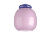 Lampy - EGLO BERARDELLI lampa wisząca Ø:230 różowa - 902996