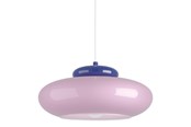 Lampy - EGLO BERARDELLI lampa wisząca Ø:320 różowy - 903005