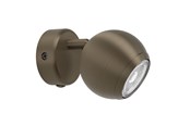 Lampy - EGLO BIMEDA 1 SPOT Ø:86 GU10 CIEMNY BRĄZ - 902616