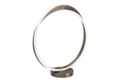 Lampy - EGLO CAMEROTA lampa stołowa H440 dotykowa ciemny brąz/biały - 902549