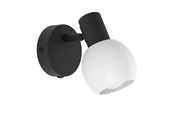 Lampy - EGLO CASTELLAZO SPOT Ø:86 E14 CZARNY/BIAŁY - 902467