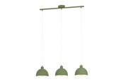 Lampy - EGLO CAZALILLA długi stół L815 3L E27 zielony - 903086